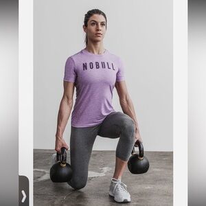 No Bull- Sz XL- Dark Purple & Black Tee